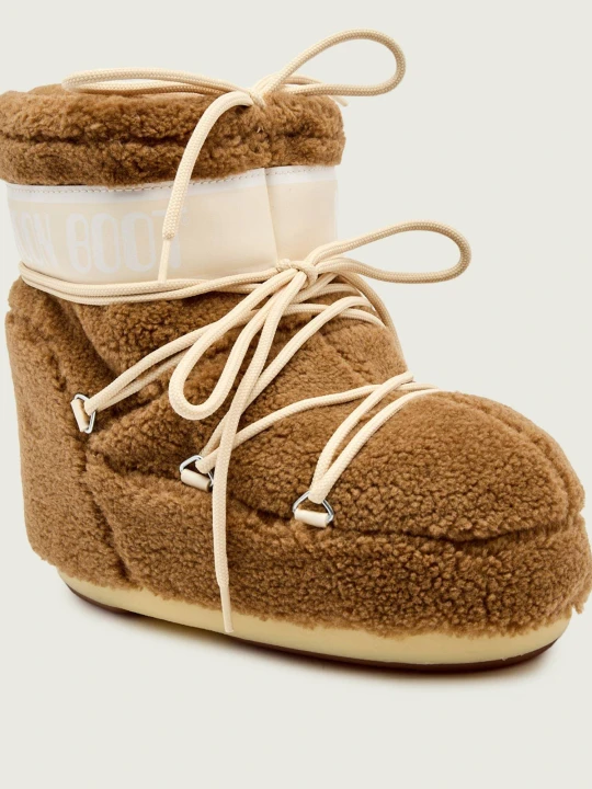 Zdjęcie produktu Moon Boot Śniegowce MB ICON LOW FLEECE | shearling beżowy