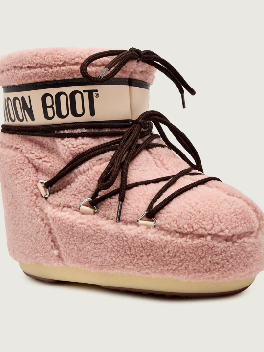 Zdjęcie produktu Moon Boot Śniegowce MB ICON LOW FLEECE | shearling różowy
