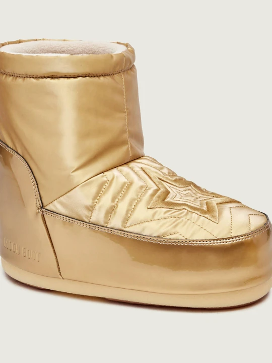 Zdjęcie produktu Moon Boot Śniegowce MB Icon Low Nolace Comet Chrome złoty
