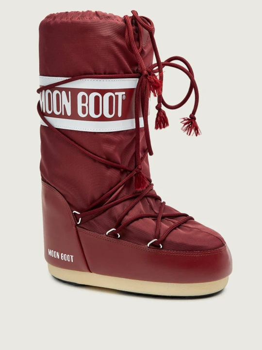 Zdjęcie produktu Moon Boot Śniegowce MB ICON NYLON bordowy