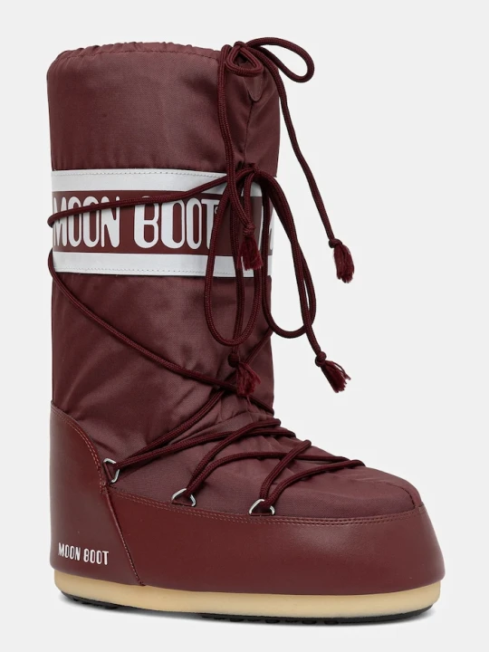Zdjęcie produktu Moon Boot śniegowce MB ICON NYLON bordowy