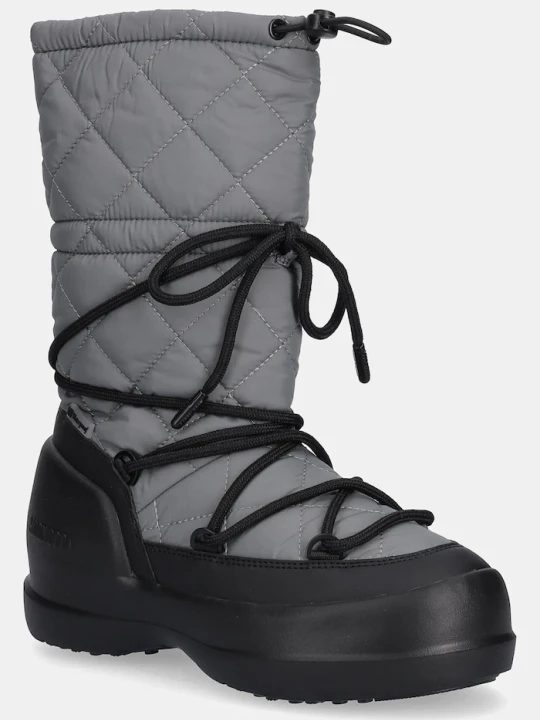 Zdjęcie produktu Moon Boot śniegowce MB MEZZALUNA QUILTED HIGH BOOT WP szary