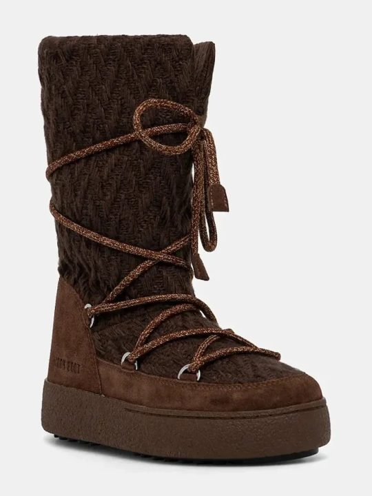 Zdjęcie produktu Moon Boot śniegowce MB X GIR LTRACK KNIT brązowy