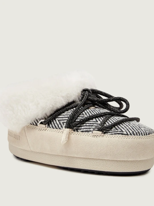 Zdjęcie produktu Moon Boot Śniegowce MOON BOOT X GUEST IN RESIDENCE EVX | shearling | zamsz beżowy