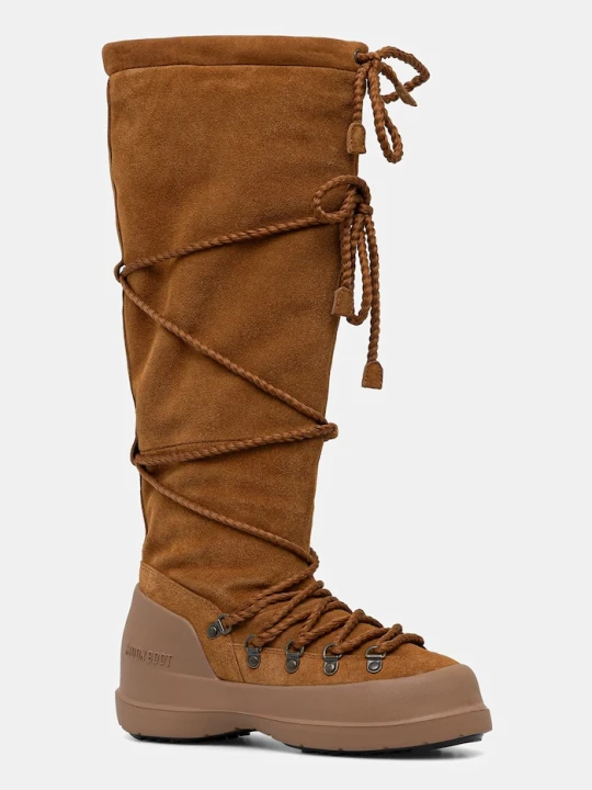Zdjęcie produktu Moon Boot śniegowce zamszowe MB LUNA BOOT EXTRA SUEDE brązowy