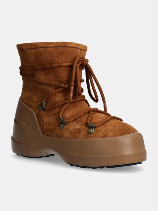 Zdjęcie produktu Moon Boot śniegowce zamszowe MB LUNA BOOT SUEDE brązowy