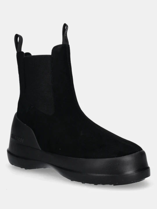 Zdjęcie produktu Moon Boot śniegowce zamszowe MB LUNA CHELSEA SUEDE czarny