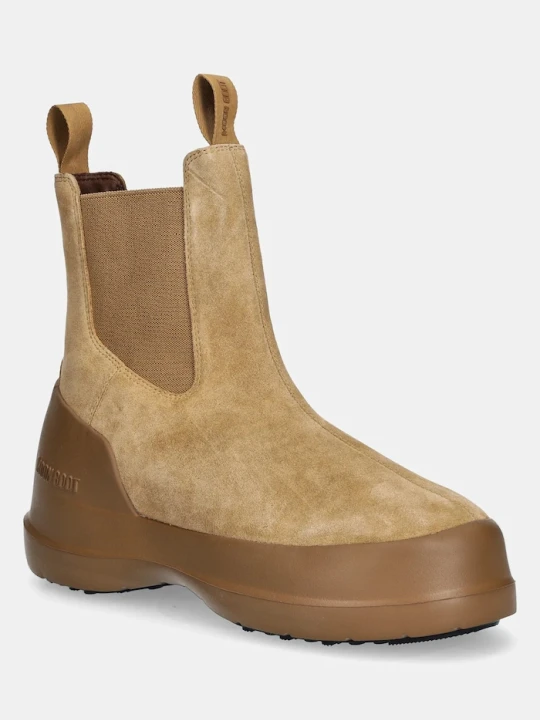 Zdjęcie produktu Moon Boot sztyblety zamszowe MB LUNA CHELSEA SUEDE brązowy