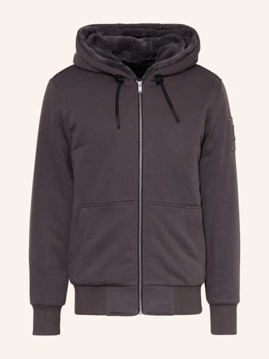 Zdjęcie produktu Moose Knuckles Bluza Rozpinana Bunny grau CZIEMNOSZARY