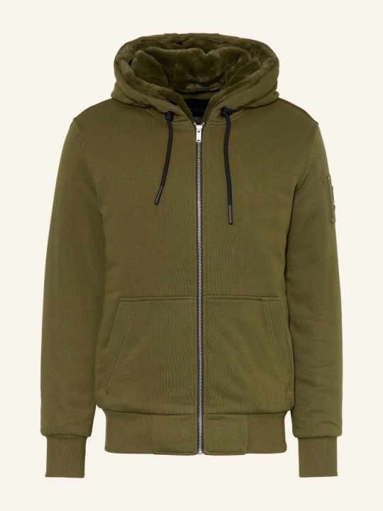 Zdjęcie produktu Moose Knuckles Bluza Rozpinana Bunny gruen OLIWKOWY