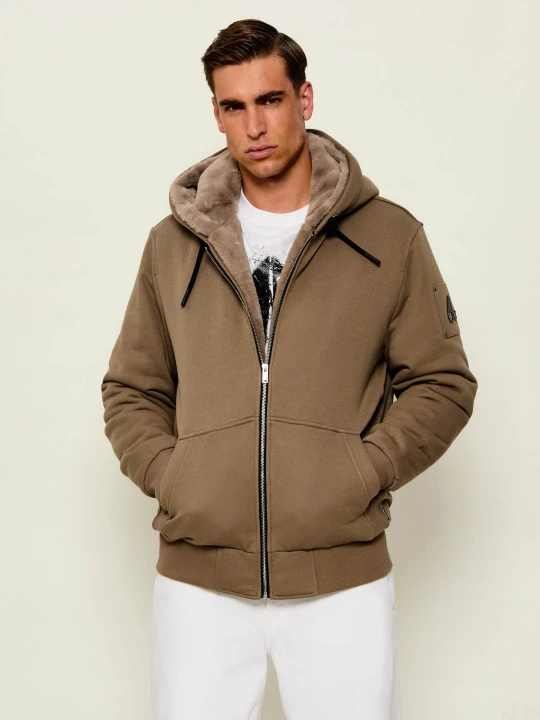 Zdjęcie produktu Moose Knuckles Ocieplana bluza Classic Bunny | Regular Fit beżowy