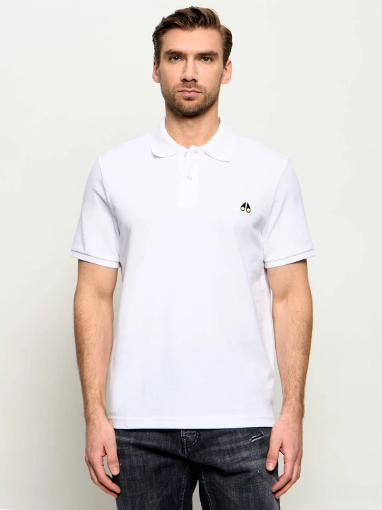 Zdjęcie produktu Moose Knuckles Polo EVERETT | Regular Fit biały