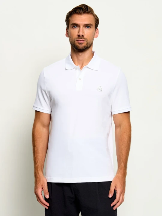 Zdjęcie produktu Moose Knuckles Polo Everett | Slim Fit biały