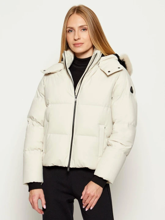 Zdjęcie produktu Moose Knuckles Puchowa kurtka MISTI PUFFER | Regular Fit ecru