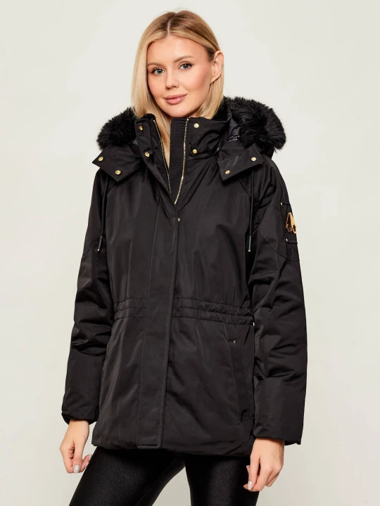 Zdjęcie produktu Moose Knuckles Puchowa parka | Relaxed fit czarny