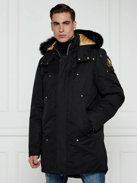 Zdjęcie produktu Moose Knuckles Puchowa parka STAG LAKE | Regular Fit czarny