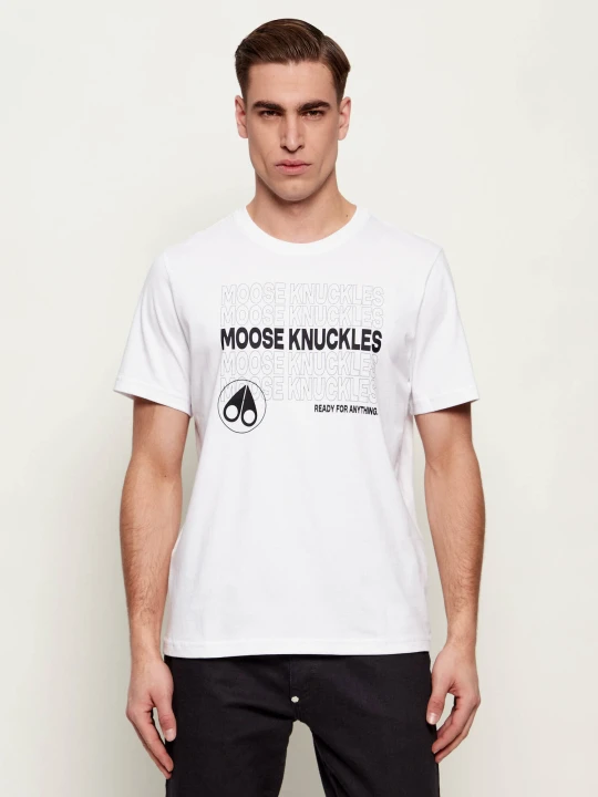 Zdjęcie produktu Moose Knuckles T-shirt | Regular Fit biały