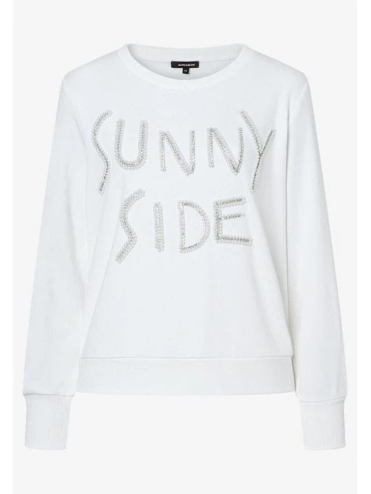 Zdjęcie produktu More & More Bluza w kolorze białym rozmiar: 36