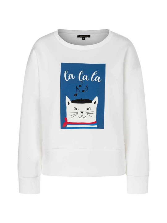 Zdjęcie produktu More & More Bluza w kolorze białym rozmiar: 38