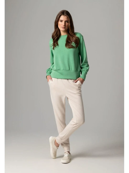 Zdjęcie produktu More & More Bluza w kolorze zielonym rozmiar: 44