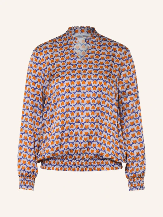 Zdjęcie produktu More & More Bluzka Koszulowa Z Falbanami orange