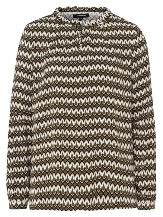 Zdjęcie produktu More & More Bluzka w kolorze khaki rozmiar: 36