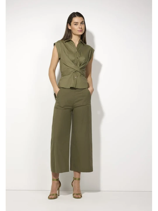 Zdjęcie produktu More & More Bluzka w kolorze khaki rozmiar: 36