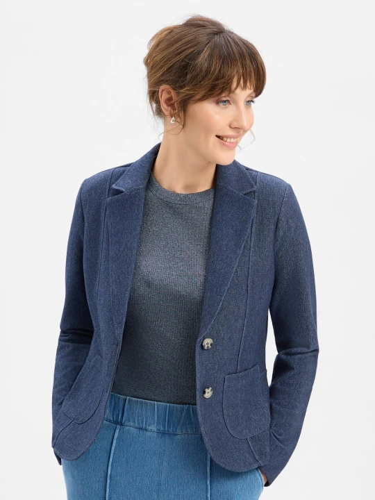 Zdjęcie produktu More & More bluza dresowa Kobiety Sztuczne włókno niebieski