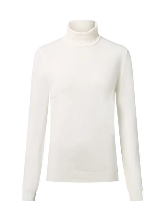 Zdjęcie produktu More & More sweter z golfem Kobiety Sztuczne włókno biały