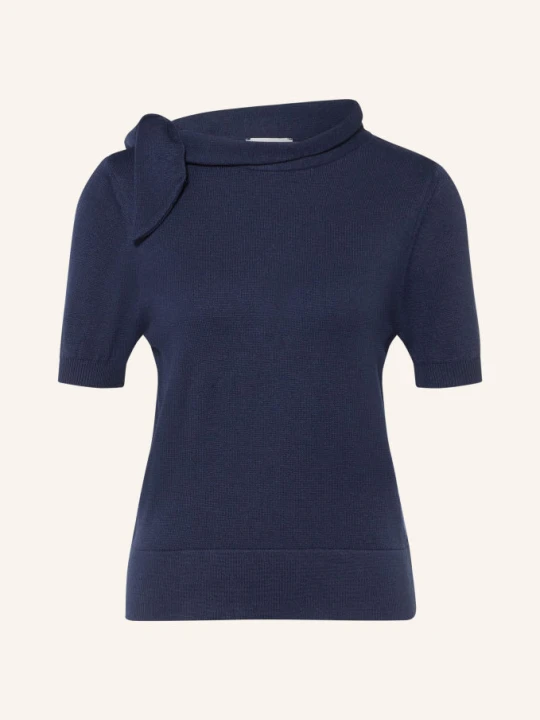 Zdjęcie produktu More & More Dzianinowa Koszulka Z Kokardką blau GRANATOWY