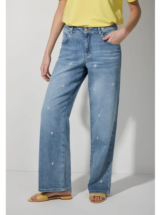 Zdjęcie produktu More & More Dżinsy - Comfort fit - w kolorze niebieskim rozmiar: 40