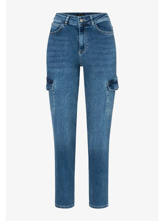 Zdjęcie produktu More & More Dżinsy - Slim fit - w kolorze niebieskim rozmiar: 38