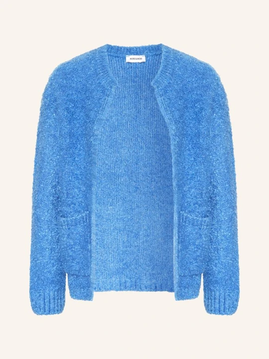 Zdjęcie produktu More & More Kardigan Bouclé blau NIEBIESKI