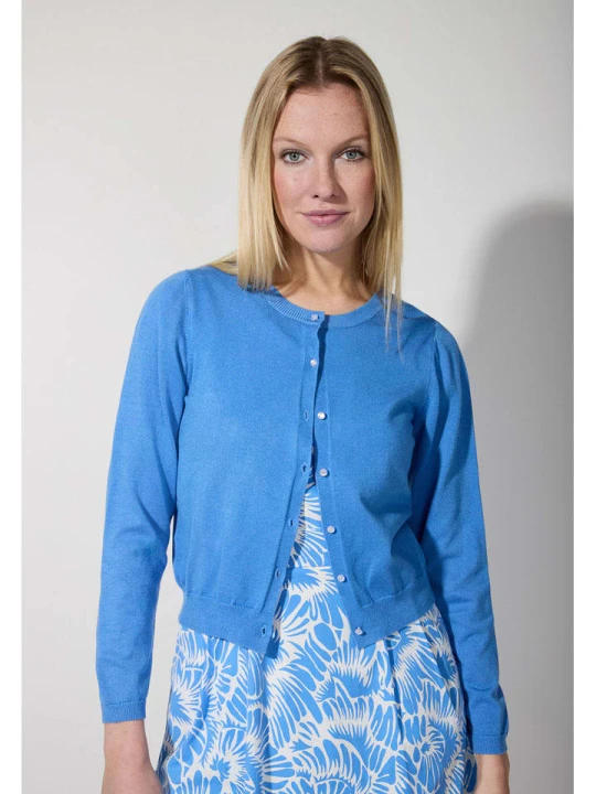 Zdjęcie produktu More & More Kardigan w kolorze niebieskim rozmiar: 34