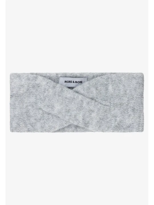 Zdjęcie produktu More & More Opaska w kolorze jasnoszarym na czoło rozmiar: onesize