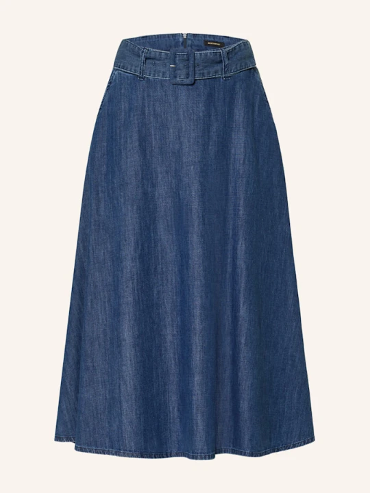 Zdjęcie produktu More & More Spódnica W Stylu Jeansowym blau 0962 middle blue denim