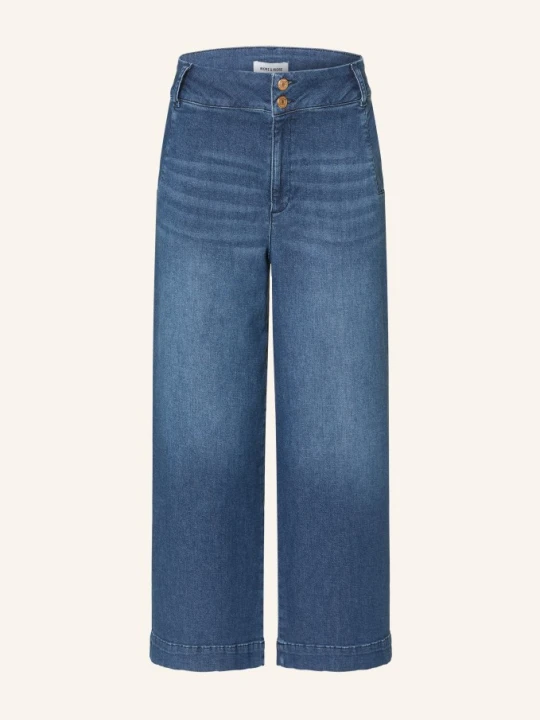 Zdjęcie produktu More & More Spodnie Jeansowe Typu Culotte blau NIEBIESKI
