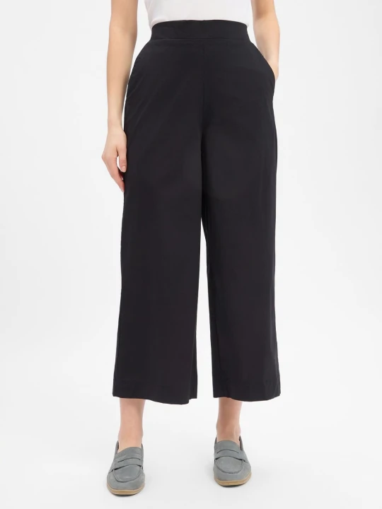 Zdjęcie produktu More & More Spodnie typu culottes Kobiety Bawełna czarny