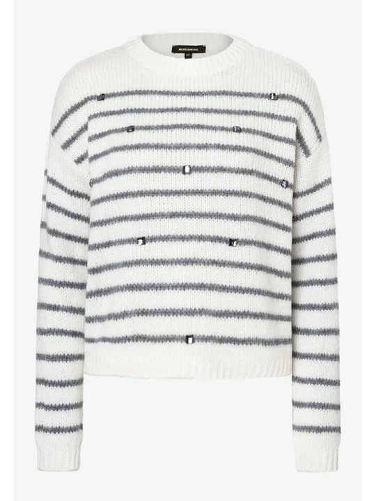 Zdjęcie produktu More & More Sweter w kolorze białym rozmiar: 40