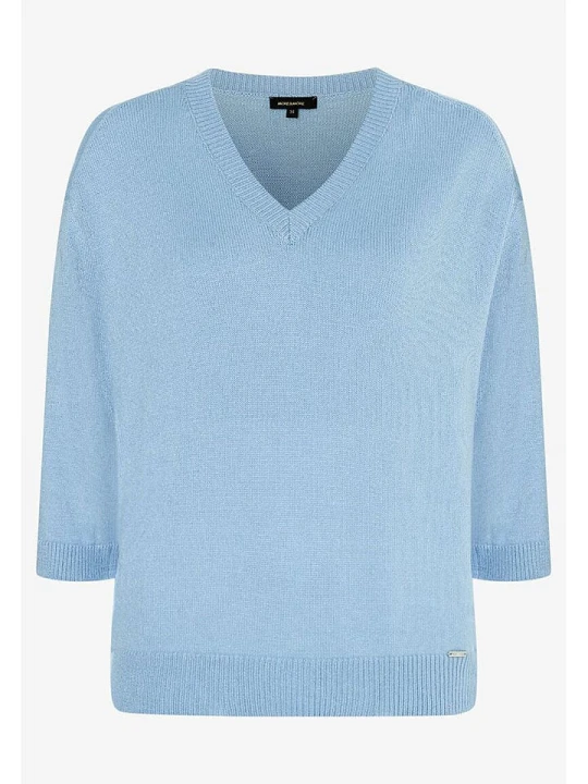 Zdjęcie produktu More & More Sweter w kolorze błękitnym rozmiar: 44