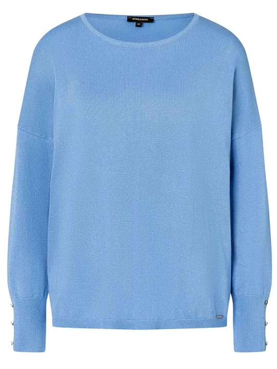 Zdjęcie produktu More & More Sweter w kolorze błękitnym rozmiar: 46
