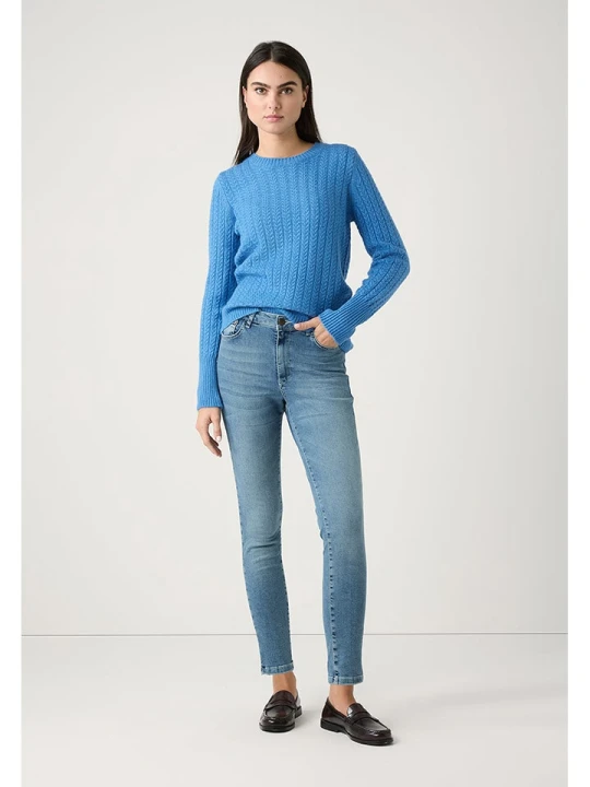 Zdjęcie produktu More & More Sweter w kolorze błękitnym rozmiar: 34