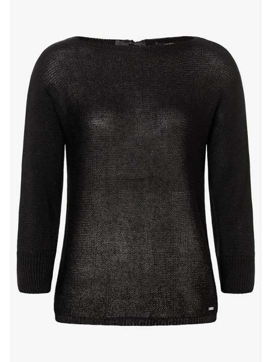 Zdjęcie produktu More & More Sweter w kolorze czarnym rozmiar: 44