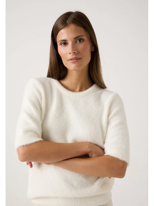 Zdjęcie produktu More & More Sweter w kolorze kremowym rozmiar: 40