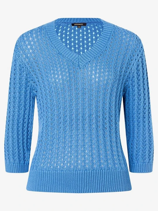 Zdjęcie produktu More & More Sweter w kolorze niebieskim rozmiar: 46
