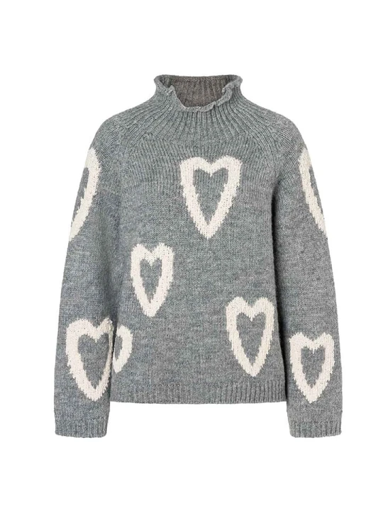 Zdjęcie produktu More & More Sweter w kolorze szarym rozmiar: 36
