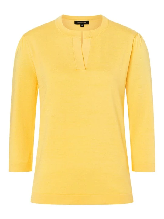 Zdjęcie produktu More & More Sweter w kolorze żółtym rozmiar: 44