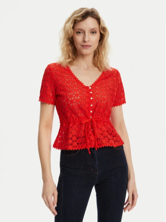 Zdjęcie produktu Morgan Bluzka 231-DATE Czerwony Slim Fit