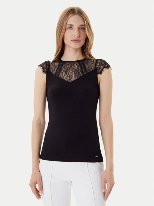 Zdjęcie produktu Morgan Bluzka 232-DGIULIA Czarny Slim Fit
