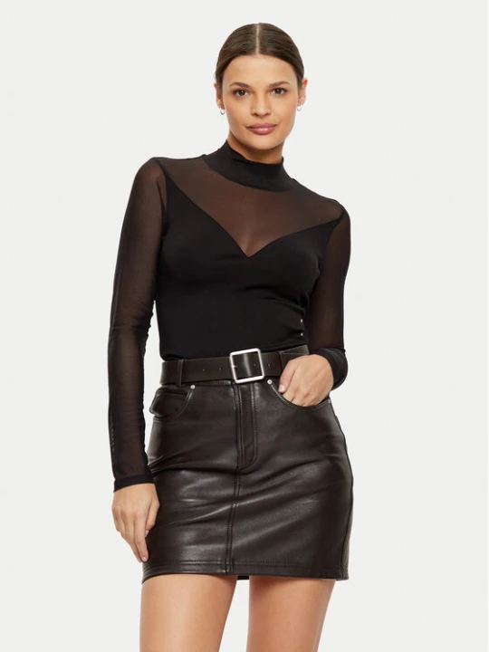 Zdjęcie produktu Morgan Bluzka 242-TIMARA Czarny Slim Fit